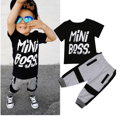 חליפת mini boss לילדים